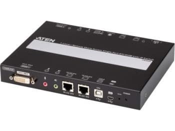 ATEN CN9600-AT-G, 1920 x 1200 piksler, Ethernet/bredbåndsforbindelse, 5,55 W, Sort