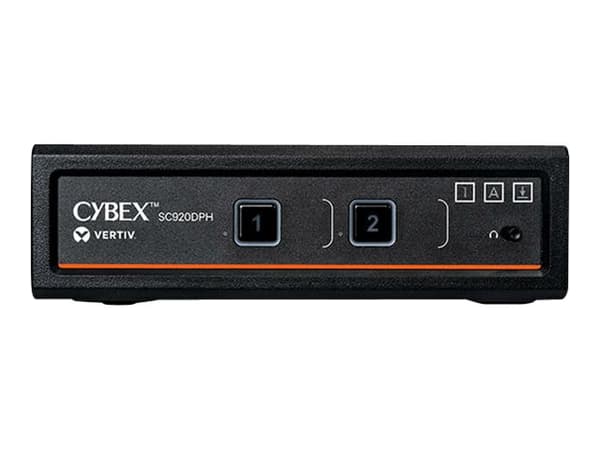 Vertiv SC920DPH-400, 3840 x 2160 pixels, 4K Ultra HD, Black