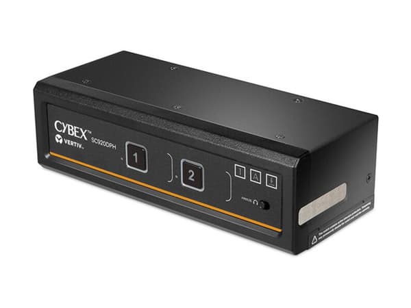 Vertiv SC920DPH-400, 3840 x 2160 pixels, 4K Ultra HD, Black