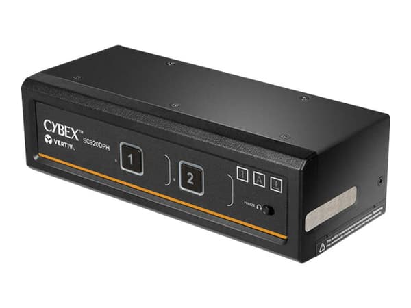 Vertiv SC920DPH-400, 3840 x 2160 pixels, 4K Ultra HD, Black