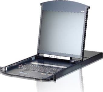 ATEN KL1116VN-AXA-XG, 1920 x 1200 piksler, Ethernet/bredbåndsforbindelse, WUXGA, Rack-montering, 1U, Sort Sort