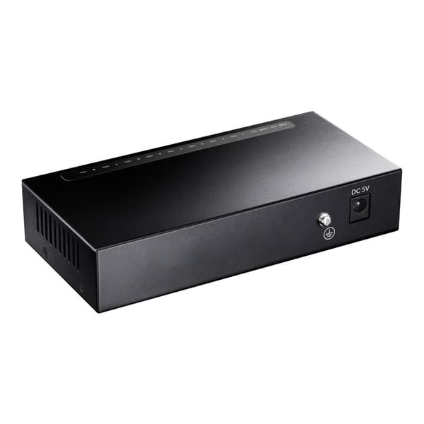 Cudy GS108 nätverksswitch Gigabit Ethernet (10/100/1000) Svart