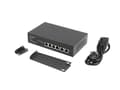 Miniatyrbild 3 av 6: Lanberg Switch PoE+ Rack 10"/19" RSFE-4P-2FE-60