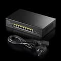 Pikkukuva 4 / 4: Cudy GS1008PS2 -verkkokytkin, hallitsematon gigabitin Ethernet (10/100/1000), Power over Ethernet (PoE), musta