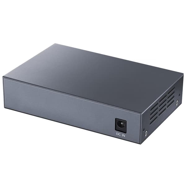 Cudy GS1005P -verkkokytkin Gigabit Ethernet (10/100/1000) Power over Ethernet (PoE) Harmaa