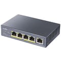Pikkukuva 2 / 5: Cudy GS1005P -verkkokytkin Gigabit Ethernet (10/100/1000) Power over Ethernet (PoE) Harmaa