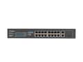 Miniatyrbillede 4 af 7: Lanberg Switch rack 19" POE+ 16x 100MB /2x COMBO GIGABIT ETHERNET 150W