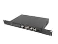 Miniatyrbillede 5 af 7: Lanberg Switch rack 19" POE+ 16x 100MB /2x COMBO GIGABIT ETHERNET 150W