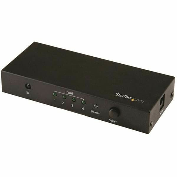 HDMI-Brytare Startech VS421HD20 Svart