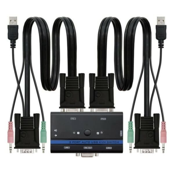 AV-adapter/konverteringsenhed NANOCABLE 10.12.0001 1,4 m Sort