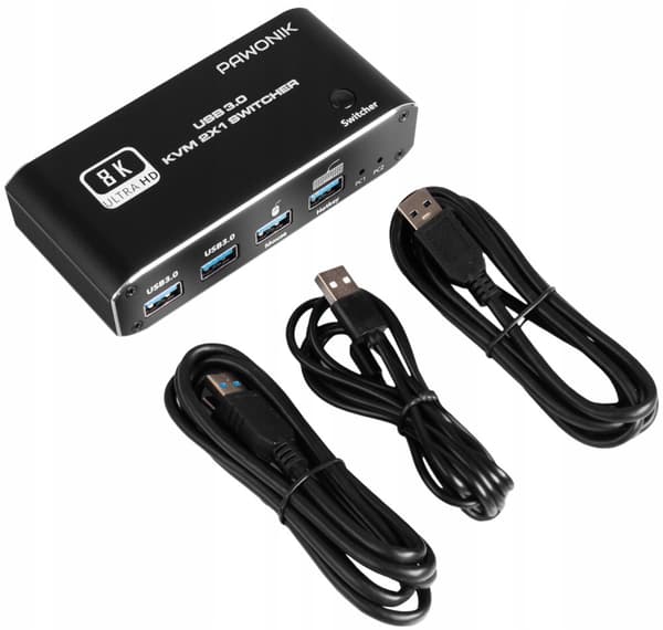 KVM KONSOL HDMI 2.1 Switch Switch 4K120Hz 8K