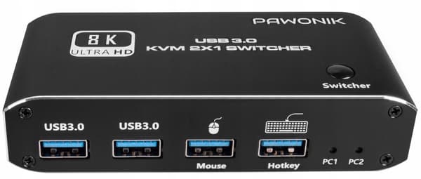 KVM KONSOL HDMI 2.1 Switch Switch 4K120Hz 8K