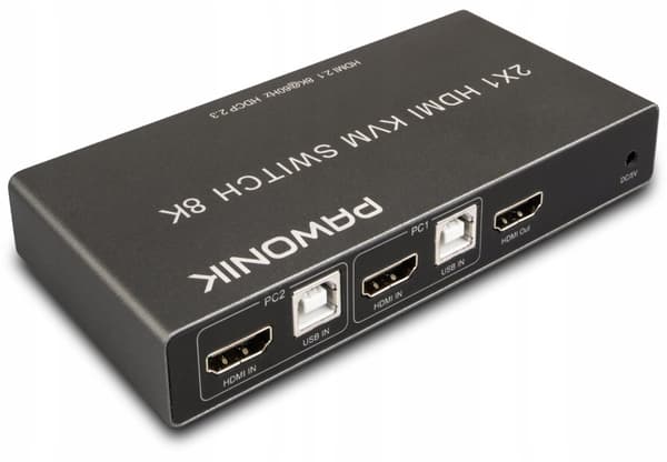 KVM-KONSOLI HDMI 2.1 -kytkinkytkin 4K120Hz 8K