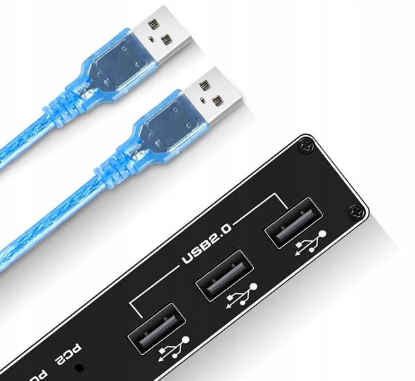KVM Switch HDMI 2.0 USB Switch 4K/60Hz 3xUSB