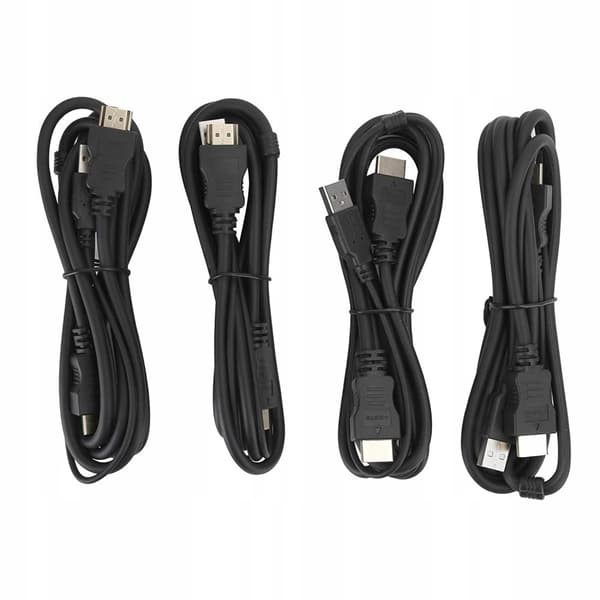 KVM-kytkin HDMI 4x1 kytkin 3xUSB +4 HDMI-KAAPELI