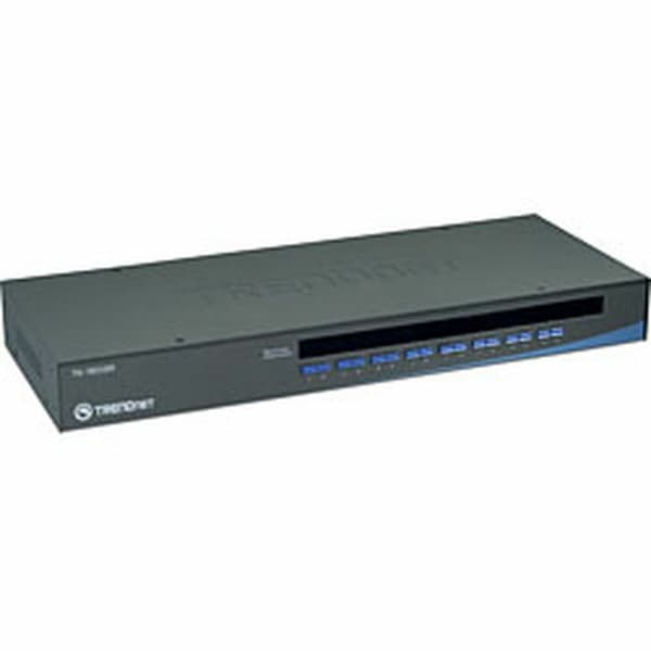 KVM-kontakt Trendnet TK-1603R Sort