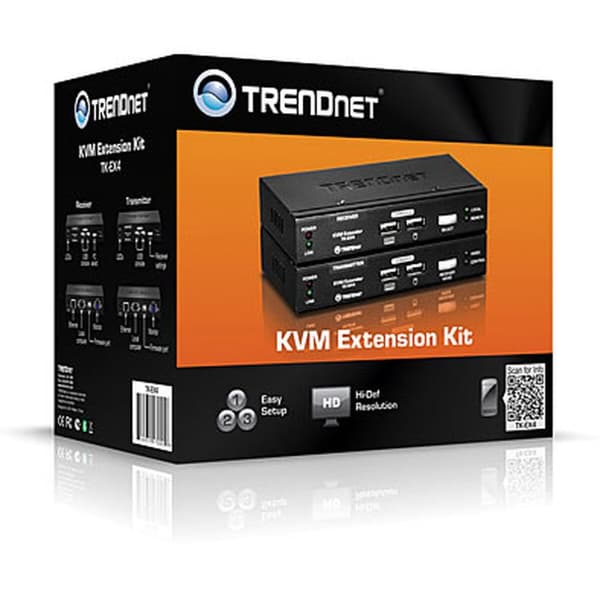 KVM-kytkin Trendnet TK-EX4