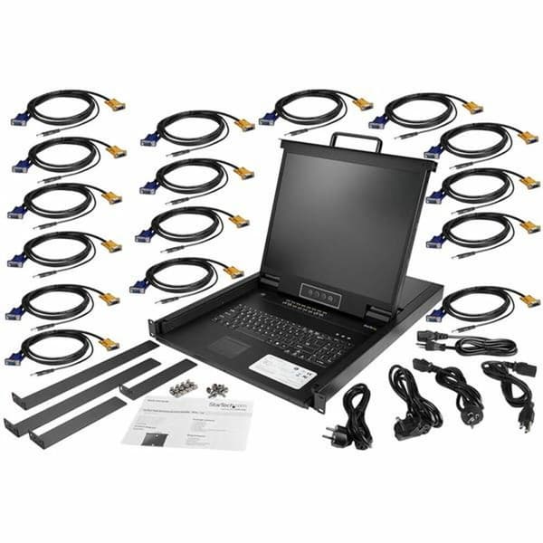 KVM-kytkin Startech RKCONS1916K