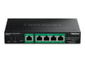 Miniatyrbild 1 av 5: TRENDnet TPE-B541 - Version v1.0R - switch - powered, with PoE passthrough - smart - 5 x Gigabit Ethernet - väggmonterbar - PoE++ (60 W) - TAA-kompat