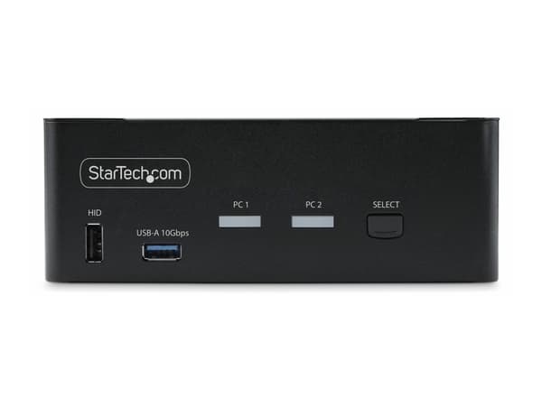 StarTech.com 2-Port Dual-Monitor DP 1.4 KVM Switch