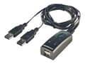 Miniatyrbilde 1 av 5: Lindy 2 Port USB KM Switch - Tastatur/mus-switch - 2 x USB - stasjonær