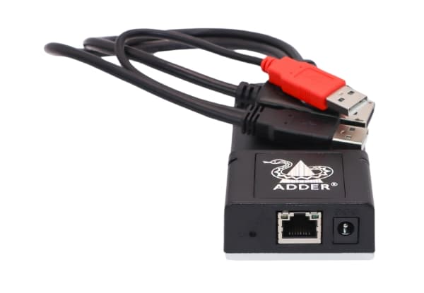 ADDER ALPR110T-DP, 1920 x 1080 piksler, Ethernet/bredbåndsforbindelse, Full HD, 3 W, Sort