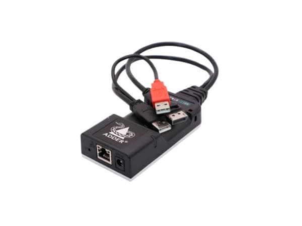 ADDER AVM-C110-CAM-DP, 2560 x 1600 piksler, Ethernet/bredbåndsforbindelse, 3 W, Sort
