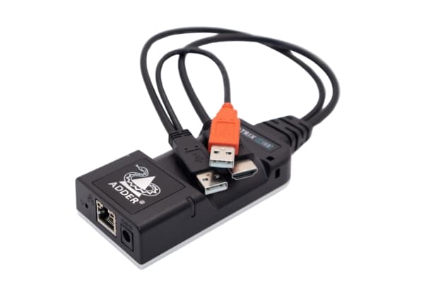 ADDER AVM-C110-CAM-HM, 2560 x 1600 pixels, Ethernet LAN, 3 W, Black
