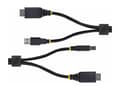 Pikkukuva 4 / 5: StarTech.com 10ft (3m) HDMI and USB 5Gbps KVM Cable, 4K 60Hz, HDMI 2.0 and USB Combo Cable for KVM Switches, 3.1 m, USB, USB, HDMI, Black, HDMI + USB