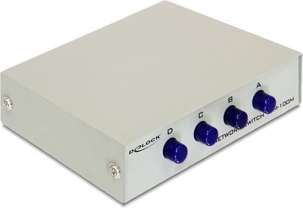 Delock Ethernet Switch RJ45 10/100 Mb/s 4-Port manual