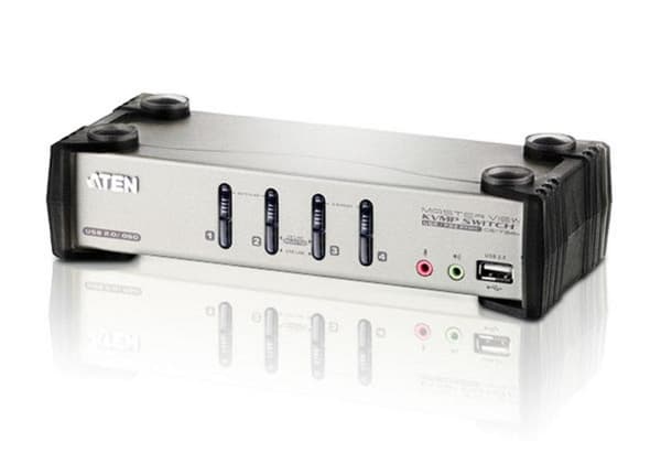Aten CS1734B KVM Switch Sølv