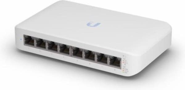 Ubiquiti - UniFi Switch Lite - Fuldt administreret netværksswitch - 8 porte - 52W PoE Hvid