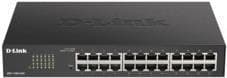 D-Link DGS 1100-24V2 - Switch - Smart - 24 x 10/100/1000 - Desktop, rackmonterbar Sort, Grå