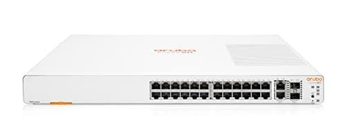 HPE Aruba Instant On 1960 24G 2XF Switch Europe (JL806A#ABB) - (Efterfølger til "HPE 1950 24G 24G 2SFP+ 2XGT Switch" (JG960A#ABB)) Hvid