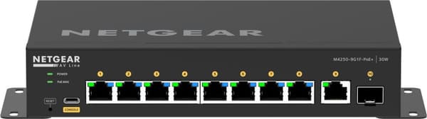 NETGEAR 8x1G PoE+ 110W 1x1G og 1xSFP Administreret Switch