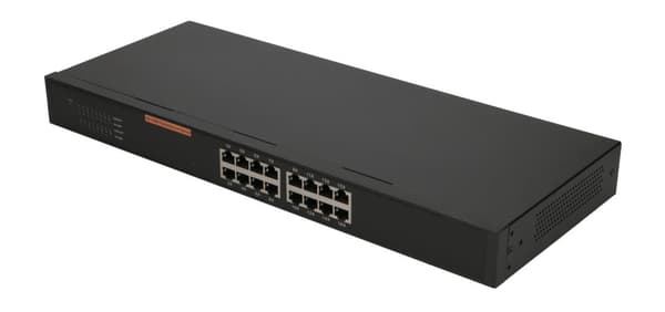 Extralink-kytkin HEXON 16x 10/100/Mb/s, pöytätietokone