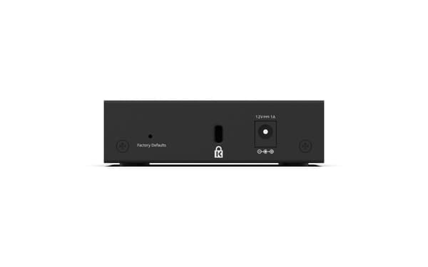 NETGEAR GS305E Hallittu Gigabit Ethernet (10/100/1000) Musta