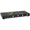 Miniatyrbillede 3 af 3: Techly 4x1 USB HDMI 4Kx2K IDATA KVM-HDMI4U KVM-switch Sort