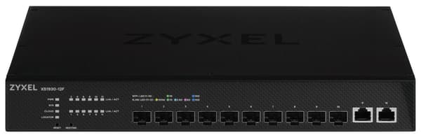 Zyxel XS1930-12F-ZZ0101F verkkokytkin Hallittu L2/L3 Musta