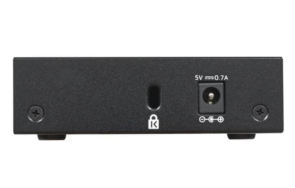 NETGEAR GS305 Ohanterad L2 Gigabit Ethernet (10/100/1000) Svart