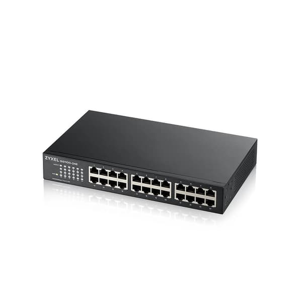 Zyxel GS1100-24E Uadministreret Gigabit Ethernet (10/100/1000) Sort Sort