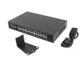 Miniatyrbild 3 av 5: Lanberg Switch 24X 100MB DSP+/2X Combo Rack 19" 360W V2