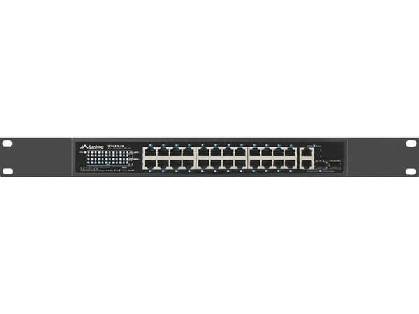 Lanberg Switch 24X 100MB DSP+/2X Combo Rack 19" 360W V2