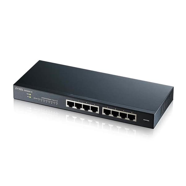 Zyxel GS1900-8 Administrerad L2 Gigabit Ethernet (10/100/1000) Svart