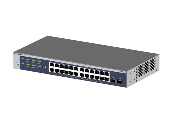 NETGEAR GS724Tv6 Administreret Gigabit Switch (GS724T-600EUS) 26P
