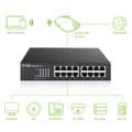 Pikkukuva 6 / 7: Zyxel GS1100-16 hallitsematon gigabitin Ethernet (10/100/1000)