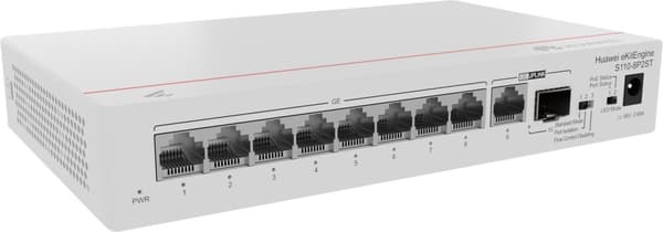 Huawei CloudEngine S110-8P2ST Power over Ethernet (PoE) Grå