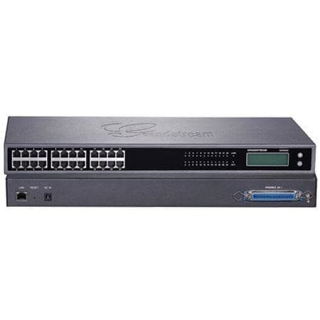Grandstream GXW4224 V2 (24X FXS) | VoIP | Multiport-gateways Svart