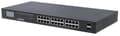 Miniatyrbild 1 av 2: Intellinet 24-portars Gigabit Ethernet PoE+-switch med 2 SFP-portar, LCD-skärm, IEEE 802.3at/af Power over Ethernet (PoE+/PoE)-kompatibel, 370 W, änds