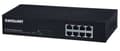 Miniatyrbild 1 av 3: Intellinet 8-portars Fast Ethernet PoE+-switch, 8 x PoE-portar, IEEE 802.3at/af Power-over-Ethernet (PoE+/PoE), Endspan, Stationär, Box